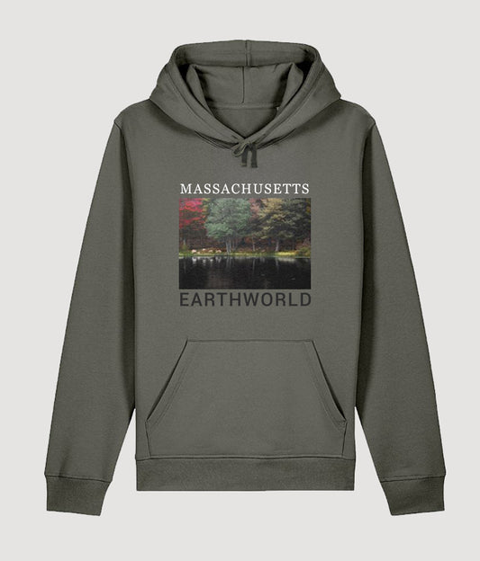 MASSACHUSETTS hoodie Khaki